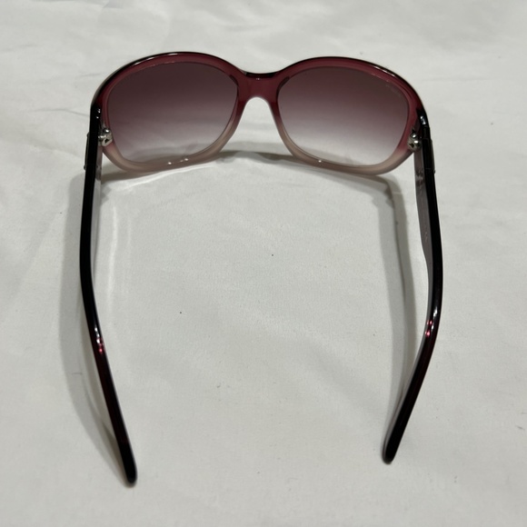 Prada Pink Gradient Round Lens Sunglasses